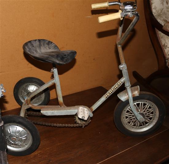 Small childs tricycle